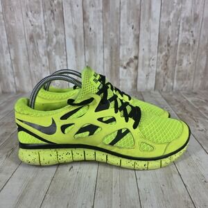 Nike‎ Free Run Trail Blazer Neon Yellow Running Shoes Sneakers US 10